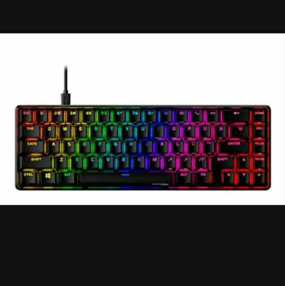 HyperX 65 Alloy Compact Mechanical Game Keyboard Black